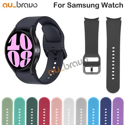 For Samsung Galaxy Watch 6 5 Pro Watch 4 Classic 47 43 45 46 42 44 40 Strap Band • $6.99