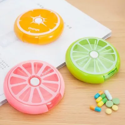 7 Day Travel Pill Box Medicine Tablet Storage Vitamin Dispenser Organiser Holder • $1.78