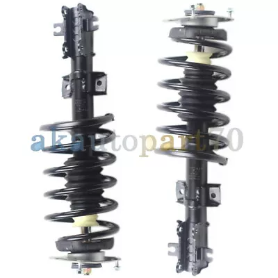 Front 2 Complete Loaded Quick Struts Coil Assembly For 2001-09 Volvo S60 S80 V70 • $130