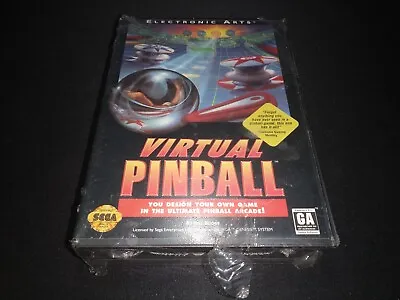 Virtual Pinball Electronic Arts EA Sega Genesis BRAND NEW Sealed-! • $89.99