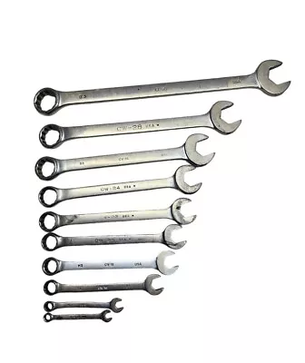 MAC Tools Combo Wrench CW 12 Point Set VINTAGE 10 Piece SEE PHOTOS  • $73.65