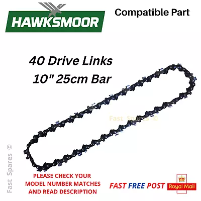 HAWKSMOOR GY219211 (88537) Chainsaw Chain 40 Links 25cm Bar FAST POST • £15.75