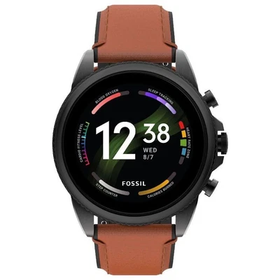 $344.99 • Buy Fossil GEN 6 Brown Leather Smartwatch - FTW4062 - Brand New