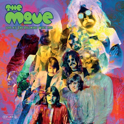 The Move - Live At The Fillmore West VINYL LP 10  RECORD NEW • £20.19