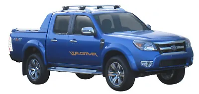 Prorack 2 Bar Roof Rack Kit For Ford Ranger Wildtrak 4dr Ute 2009-2011 (S16 + K3 • $452.55