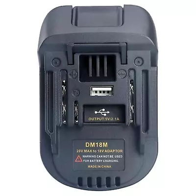 Battery Adapter For Milwaukee 18V Battery Convert To For Makita 18V Tool DM18M • $13.08