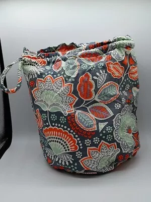 Vera Bradley 2016Ditty Bag Drawstring Closure/Plastic Lined In   Nomadic Floral  • $26.99