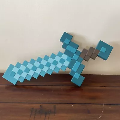 Minecraft Diamond Sword 20 In Turquoise Mojang 2020 Disguise Costume Plastic • $14.47