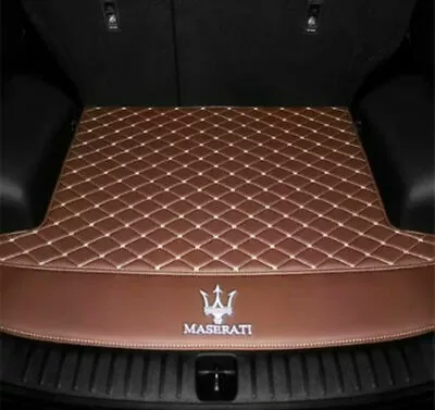 For Maserati Gran Turismo Ghibli Levante Quattroporte Car Trunk Mat Waterproof • $33.24