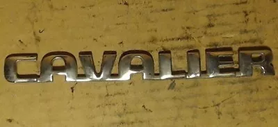 00-02 Chevrolet Cavalier Rear Trunk Deck Lid Emblem  CAVALIER  Badge Logo OEM • $10.29