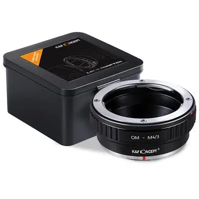 K&F Concept OM To Micro 4/3 Adapter Olympus Zuiko OM Lens To MFT M4/3 Cameras • $23.16