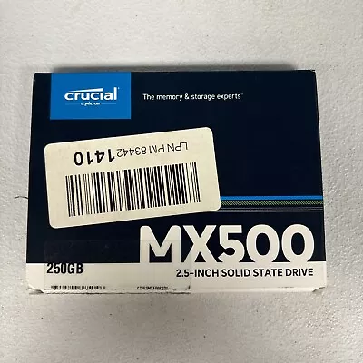 Crucial MX500 250GB 2.5  3D NAND SATA III SSD *A-GRADE* (FREE SHIPPING) • $35