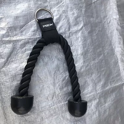 P9OX Tricep Rope Push Up Pull Down Press Bar Gym Cable Attachment Machine Handle • $16