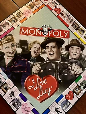 I Love Lucy Monopoly Game 50th Anniversary Collectors Edition Hasbro IOB • $50