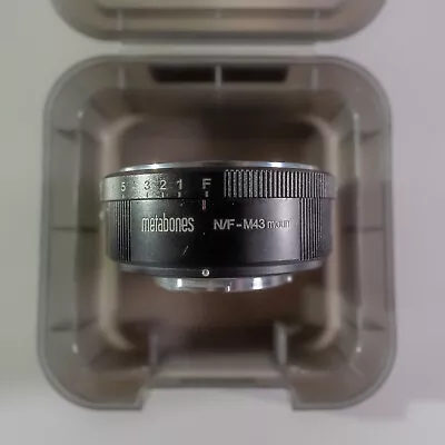 Metabones Nikon G Lens To Micro Four Thirds Lens Mount Adapter (Matte Black) • $125.21