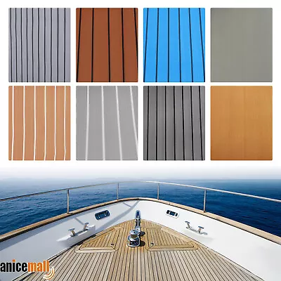 94 X 35 Marine Boat Flooring EVA Foam Yacht Teak Decking Sheet Carpet Floor Pad  • $45.60