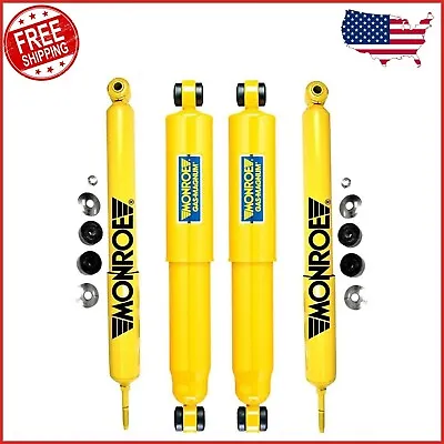 Monroe Front Rear Shock Absorbers Gas Magnum For Ford F-250 Super Duty 05-16 4WD • $195.99