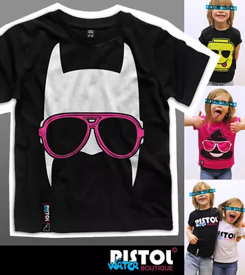 Water Pistol Boutique Kids Boy Girl BATMAN SUNGLASSES SHADES Black T-shirt • $29.02