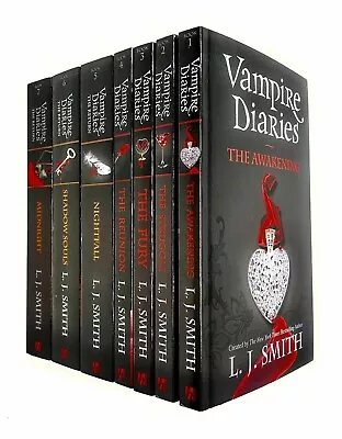 L. J. Smith Vampire Diaries The Awakening And The Return 7 Books Set • £25.90