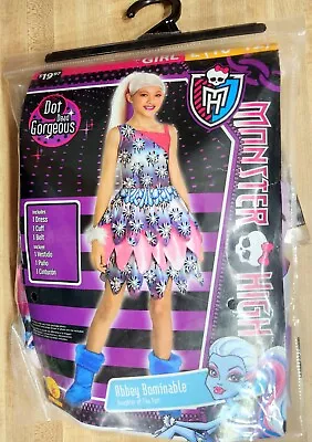 Monster High Abbey Bominable  Halloween Costume-L/10-12*NEW* • $24.99