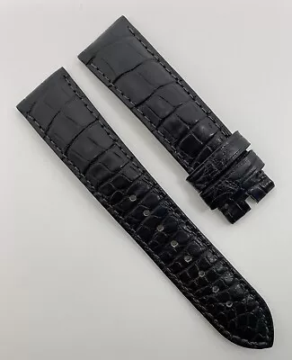 Authentic Vacheron Constantin 20mm X 18mm Black Alligator Watch Strap 083236 OEM • $265