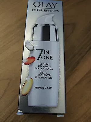 Olay Total Effects 7 In One Face Serum + Vitamin C + B5 50ml/1.7oz. NIB Sealed  • $14.99