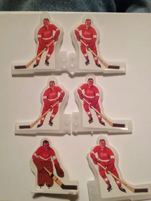 Table Hockey Plastic Players Coleco Irwin Munro Game Room 70s Detroit Red Wings • $37