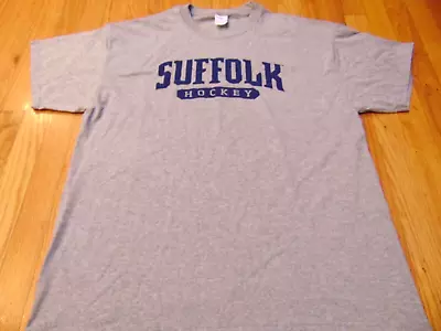 Nwot Ncaa Suffolk University Hockey Gray T-shirt Size Xl • $12.99