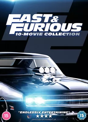 Fast & Furious: 10-movie Collection (DVD) • £31.14