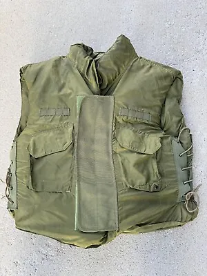 Vintage 1970 Usgi Vietnam War Flak Fragmentation Vest - X-large • $650