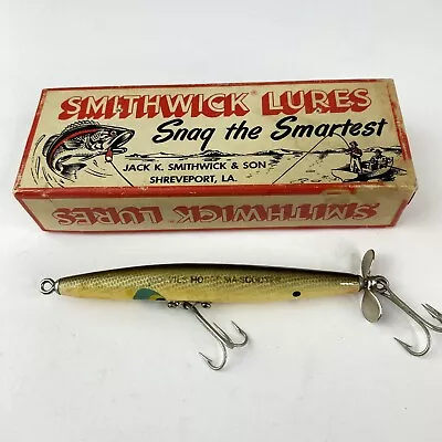 SMITHWICK LURES Devils Horse B-917 Ma Scooter Black Spine W/ Box • $38.75