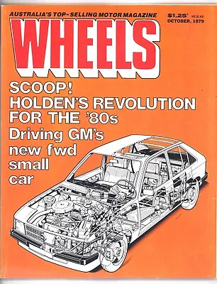 Wheels 1979 October Magazine - Alfa GTV Vs 280ZX Vs RX7 Vs Porsche 924 VW Jatta • $13.45