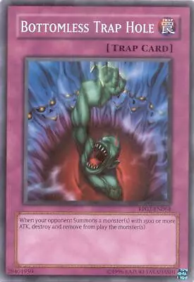 Bottomless Trap Hole - RP02-EN064 - Common - Unlimited Edition - YuGiOh • £1.59