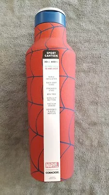 Corkcicle Sport Canteen - 20 Oz - 25hrs COLD 12 Hr HOT Hydration Spider-Man • $38