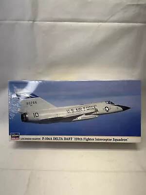 Lockheed Martin F-106A Delta Dart 159th Fighter Hasegawa 1:72 Model Kit # 00373 • $49.79