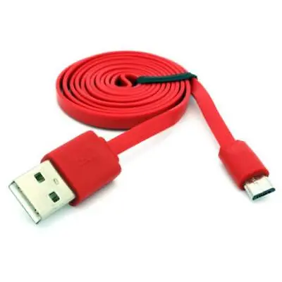 6FT USB CABLE MICROUSB CHARGER CORD POWER WIRE SYNC FLAT For PHONES & TABLETS • $11.60