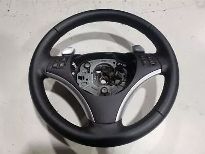 2008 335i E90 - REFINISHED Steering Wheel W/ Paddle Shifters & Switches OEM • $225