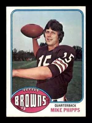 1976 Topps #346 Mike Phipps EX/EX+ Browns 501755 • $0.99