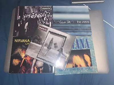 5 X CD Singles - Oasis / Nirvana / Verve • £10