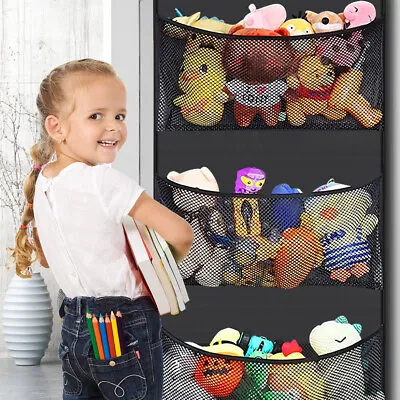 £19.33 • Buy Toy Storage Organizer Over Door Organizer For Nursery Hanging Pocket HU