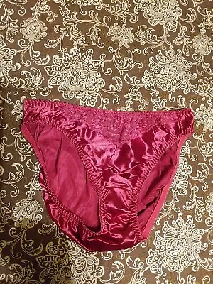 Vintage Vassarette Satin Second Skin Bikini Panties Size 7/44 • $59.99