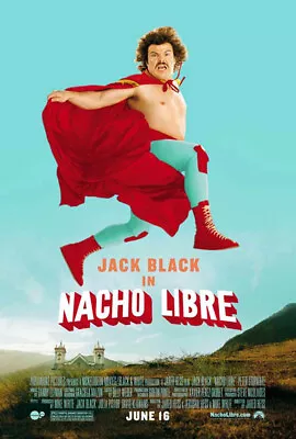 Nacho Libre (2006) Movie Poster Original DS Unused NM Rolled • $19.99