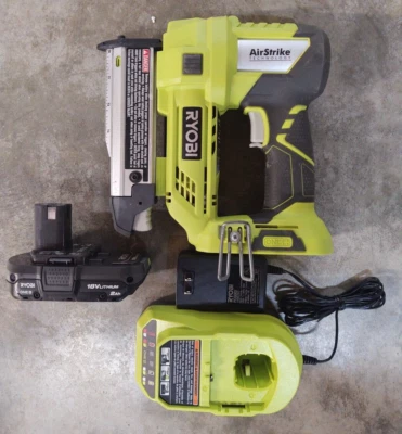 $119.99 • Buy RYOBI 18V One+ Cordless 23 Gauge Pin Nailer W/ 2.0aH Battery Model# P318