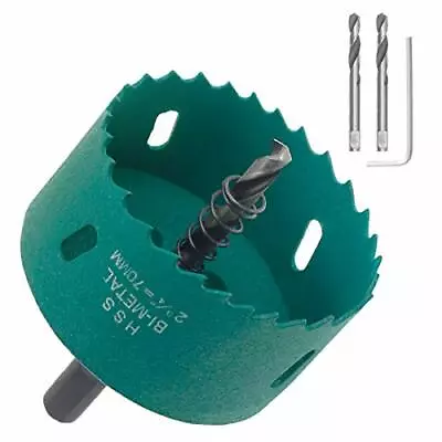 2 3/4 Inch/70mm Hole Saw Bimetal Wood Hole Saw Tools Hole Saw Hole Cutter Cut Sm • $14.23