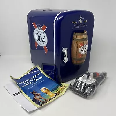 Kronenbourg Lager Beer Mini Fridge 3D Design - 12V + Mains Power - Refrigerator • £49.99