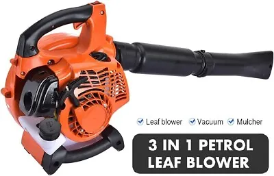 £115.99 • Buy Garden 26cc Petrol Leaf Blower 3-in-1 Vacuum & Mulcher & Shredder Cordless UK