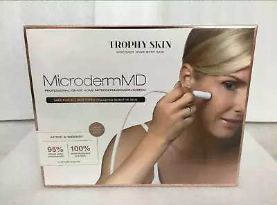 Trophy Skin MicrodermMD - At Home Microdermabrasion Kit - Anti Aging • $42.49