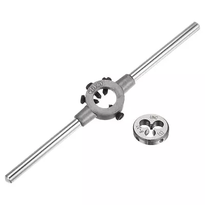 Die Stock Handle Wrench Set 8-32 UNC Round Die And 20mm Die Holder M3-M4 Die • $15.89