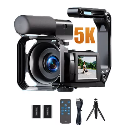 Camcorder Video Camera UHD 5K 56MP 30FPS Color Night Vision Digital For Youtube • $195.55