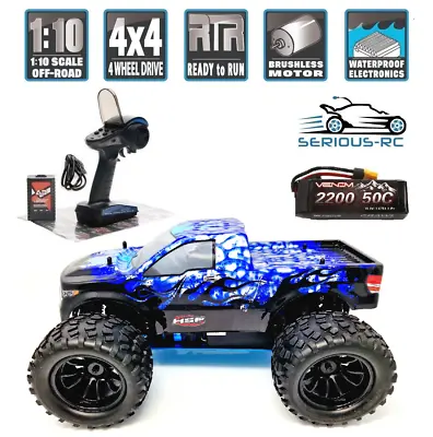 HSP 3S BRUSHLESS Truck Remote Control RC Car TRUCK *1:10th Scale Truck* COMPLETE • £264.99